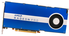 AMD Radeon Pro W6800 basada en Navi 21 ofrece 32 GB de VRAM GDDR6. (Imagen: Radeon Pro W5500 vía AMD)