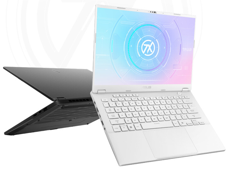 Asus vende el TUF Gaming A14 en China con opciones de color blanco y negro. (Imagen osurce: Asus)