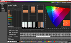 ColorChecker antes de la calibración