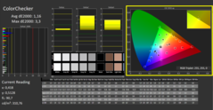 CalMAN - ColorChecker (calibrado)