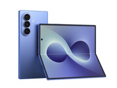 Render CAD no oficial del rumoreado Galaxy Z Fold 8.