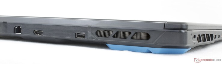 Parte trasera: RJ-45 (1 Gbps), HDMI 2.1, USB-A 3.2 Gen. 1