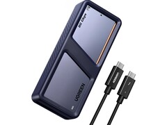 Una nueva carcasa para SSD ofrece rápidas transferencias de datos gracias a Thunderbolt 5 (Fuente de la imagen: Ugreen)