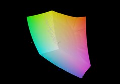 Lenovo LOQ 15 frente a sRGB