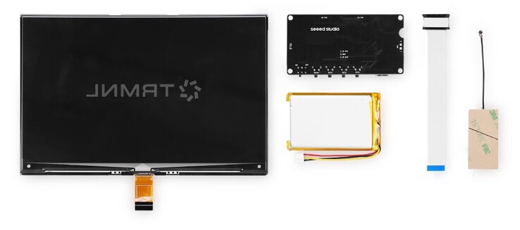 Esta pantalla de tinta electrónica para el hogar inteligente tiene una batería de larga duración (Fuente de la imagen: Seeed Studio)