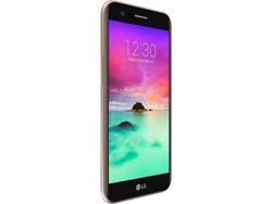 LG K10 (2017). Modelo de pruebas cortesía de LG Alemania.