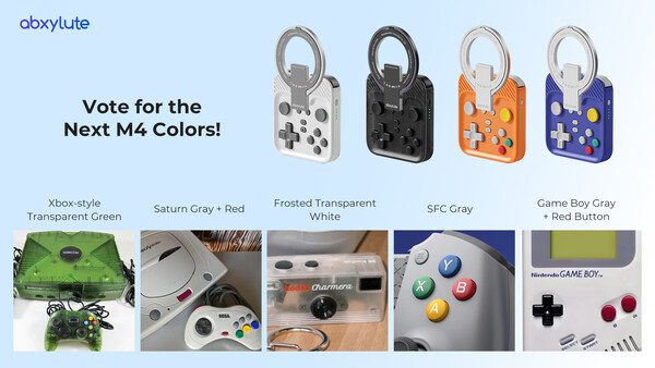 Abxylute quiere lanzar la M4 Snap-On en al menos dos colores más. (Fuente de la imagen: Abxylute)