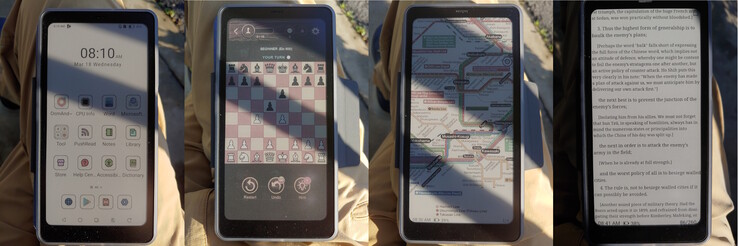 Luz solar directa por la mañana.