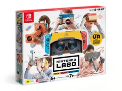 Kit de RV de Nintendo Labo que utiliza la Switch original como pantalla. (Fuente de la imagen: Nintendo)