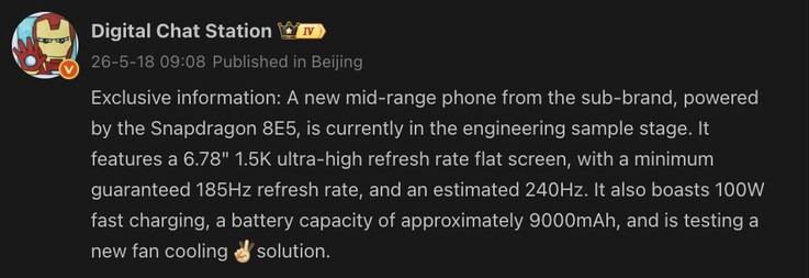 Especificaciones clave de un próximo teléfono OnePlus.