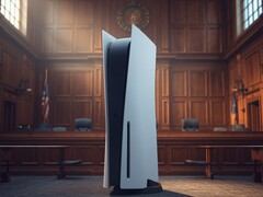 La consola PlayStation PS5 de Sony vista en los tribunales