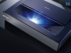 Puedes controlar el proyector Hisense PX1 TriChroma Laser Cinema con los comandos de voz de Google Assistant o Amazon Alexa. (Fuente de la imagen: Hisense)