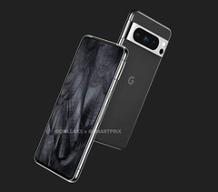 La serie Pixel 8 podría confiar en el mismo sensor de cámara principal que el Mi 11 Ultra. (Fuente de la imagen: @OnLeaks & SmartPrix)