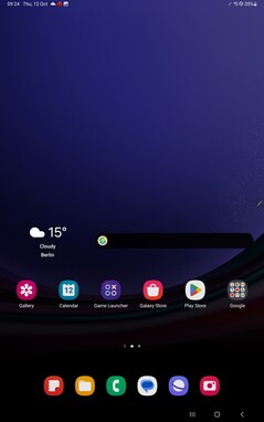 Samsung Galaxy Tab S9+ software
