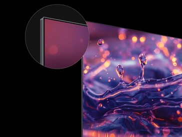 El televisor tiene un bisel bastante delgado (Fuente de la imagen: Xiaomi)