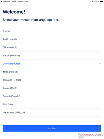Hay un total de once idiomas disponibles.