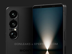 El Xperia 1 VII tiene unos misteriosos sensores encima de su cámara con zoom periscópico. (Fuente de la imagen: OnLeaks & XpertPick)