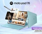 La Moto Pad 70 cuenta con una pantalla LCD IPS de 12,1 pulgadas