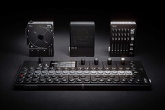 El sistema Field vendrá ahora en negro, excepto el OP-1 Field, que no aparece en la foto (Fuente de la imagen: Teenage Engineering)