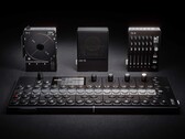 El sistema Field vendrá ahora en negro, excepto el OP-1 Field, que no aparece en la foto (Fuente de la imagen: Teenage Engineering)