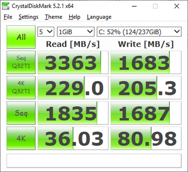 CrystalDiskMark 5.2