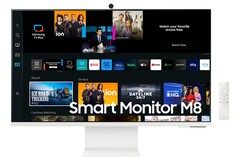 El Samsung Smart Monitor M8 ya está disponible en dos tamaños. (Fuente de la imagen: Samsung)