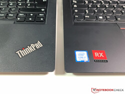 ThinkPad E495 (a la izquierda) vs. E490 (a la derecha)