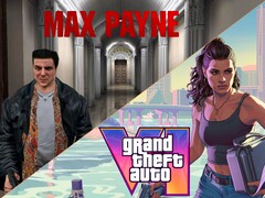 Se muestra el banner de Max Payne y GTA VI (Fuente de la imagen: Steam, Rockstar Games con ediciones)