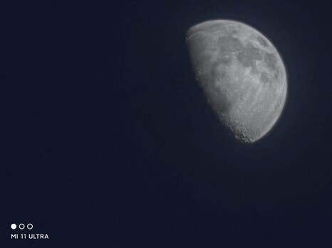 Fotografía lunar en el Mi 11 Ultra. (Fuente de la imagen: @atytse)