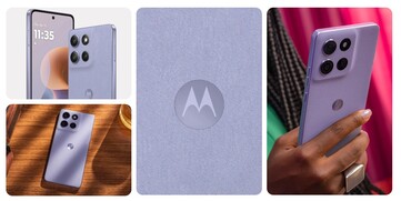 Motorola Moto G86 Power en Pantone Cosmic Sky. (Fuente de la imagen: Motorola)
