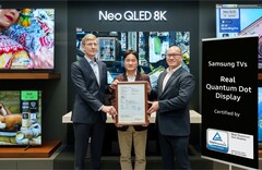 Televisores y pantallas Samsung Televisores QLED Certificación de la tecnología Quantum Dots de Samsung (Fuente de la imagen: Samsung)