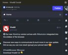 Panel Mastodon en Vivaldi 5.6 (Fuente: Propia)