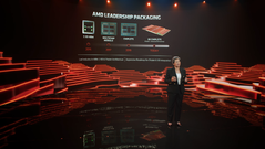AMD anuncia la llegada de los chiplets empaquetados en 3D. (Fuente: keynote de AMD en Computex 2021)