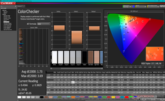 ColorChecker antes de la calibración