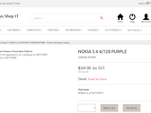 El precio del Nokia 5.4 puede haber sido revelado ya. (Fuente: Aus Shop IT)