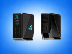Base de carga ROG Flux con 260 W de potencia, 140 W de carga y una pantalla LCD de 1,9 pulgadas