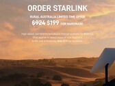 Australia Rural acaba de conseguir un acuerdo para el equipamiento de Starlink (imagen: SpaceX)