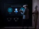 Concept Nyx utilizará la realidad virtual y la realidad mixta para cambiar la forma en que la gente se conecta para reuniones de negocios o sesiones de juego. (Todas las imágenes son de Dell)