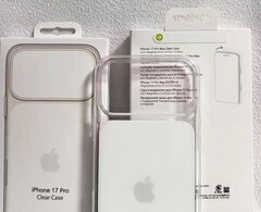 Apple ofrece al parecer una nueva funda protectora de silicona para el iPhone 17 Pro. (Fuente de la imagen: Majin Bu Official)