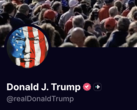 La cuenta de DJT en Truth Social