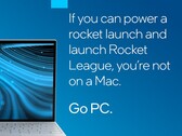 Intel afirma que Rocket League no puede ser jugado en un Mac, incluso que puede usar CrossOver. (Fuente de la imagen: Intel)