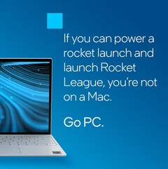 Intel afirma que Rocket League no puede ser jugado en un Mac, incluso que puede usar CrossOver. (Fuente de la imagen: Intel)