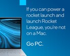 Intel afirma que Rocket League no puede ser jugado en un Mac, incluso que puede usar CrossOver. (Fuente de la imagen: Intel)