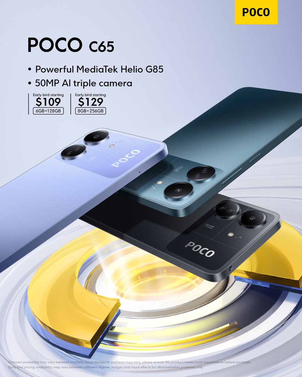 Xiaomi Poco C65 6GB/128GB Púrpura - Teléfono móvil