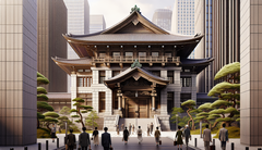 Juzgado japonés (Fuente: imagen generada por DALL-E 3)
