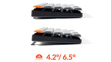 Keychron K9 Max ángulos