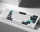 Keychron Q12 HE blanco wireles teclado de productividad para juegos