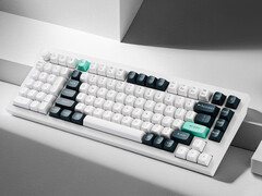 Keychron Q12 HE blanco wireles teclado de productividad para juegos