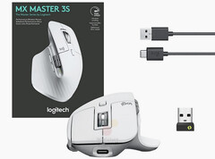 El MX Master 3S es compatible con la carga USB Type-C y tiene un sensor con capacidad para 8.000 DPI. (Fuente de la imagen: Logitech vía WinFuture)