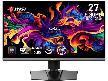 Frontal del MSI MAG 272UP QD OLED E16